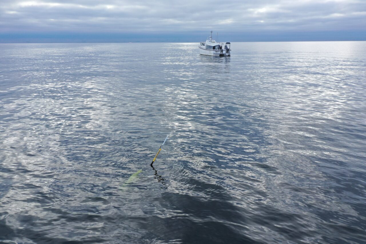 Monitoring the Nord Stream Gas Leak